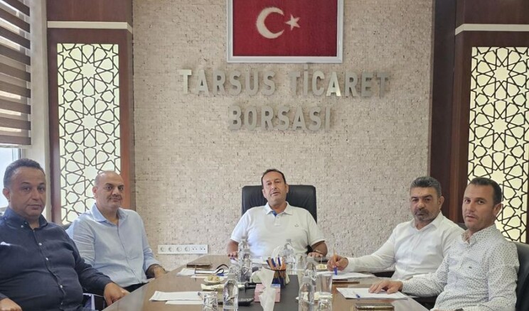 Tarsus Ticaret Borsası olağan haftalık yönetim kurulu toplantısı gerçekleşti.