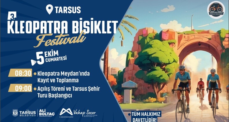 3. KLEOPATRA BİSİKLET FESTİVALİ BAŞLIYOR