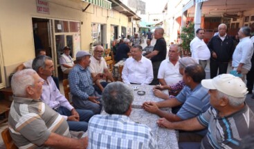 BAŞKAN TURGUT’TAN GAZİ VE GÖKSU’DA ESNAF ZİYARETİ