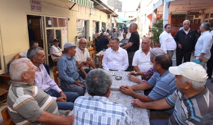 BAŞKAN TURGUT’TAN GAZİ VE GÖKSU’DA ESNAF ZİYARETİ