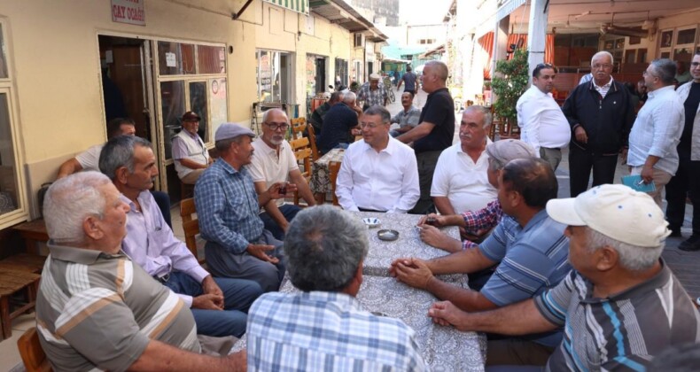 BAŞKAN TURGUT’TAN GAZİ VE GÖKSU’DA ESNAF ZİYARETİ