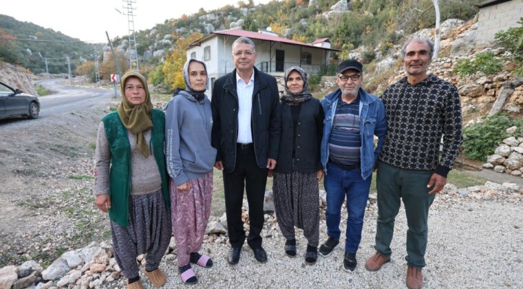 BAŞKAN TURGUT, ‘YAZ KIŞ DEMEDEN ÇALIŞIYORUZ’