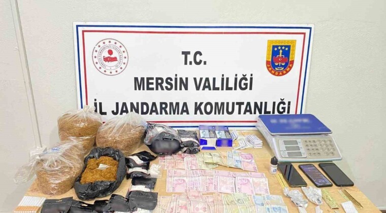 Mersin’de sigara kaçakçılığı yapan 3 şüpheli yakalandı