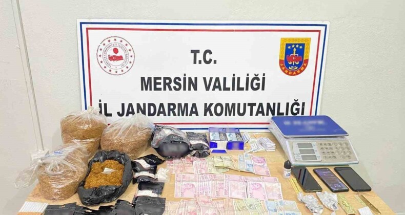 Mersin’de sigara kaçakçılığı yapan 3 şüpheli yakalandı