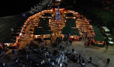 Büyükşehir’in Yılbaşı Pazarı İle Mersin’i Yeni Yıl Ruhu Sardı